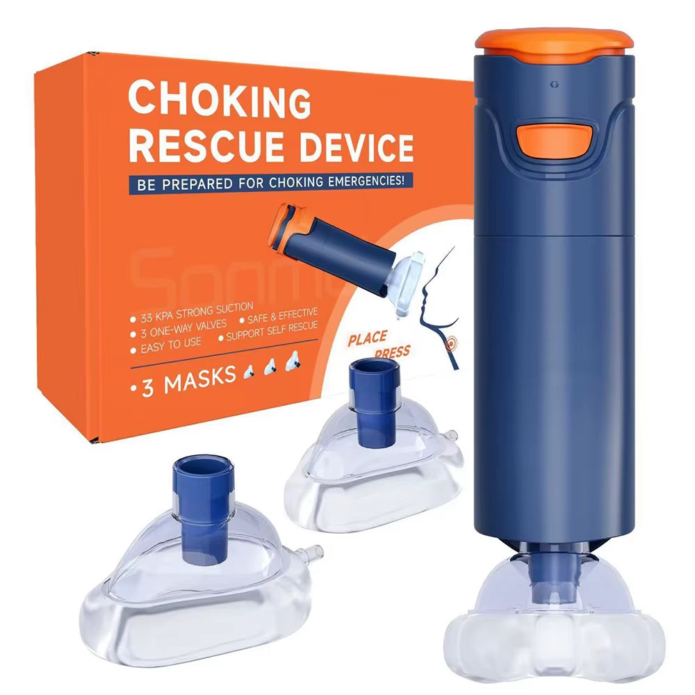 Auto CPR First Aid Choking Device Outdoor Home CPR Choking Emergency Equipment Adult Children Breath Rescue anti Asphyxia Device