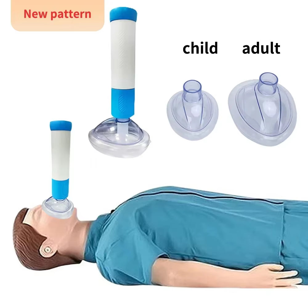 Auto CPR First Aid Choking Device Outdoor Home CPR Choking Emergency Equipment Adult Children Breath Rescue anti Asphyxia Device