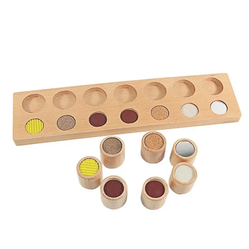 Montessori Sensory Teaching Aids Wooden Touch Board Children'S Early Education Education Children'S Tactile Training Toys