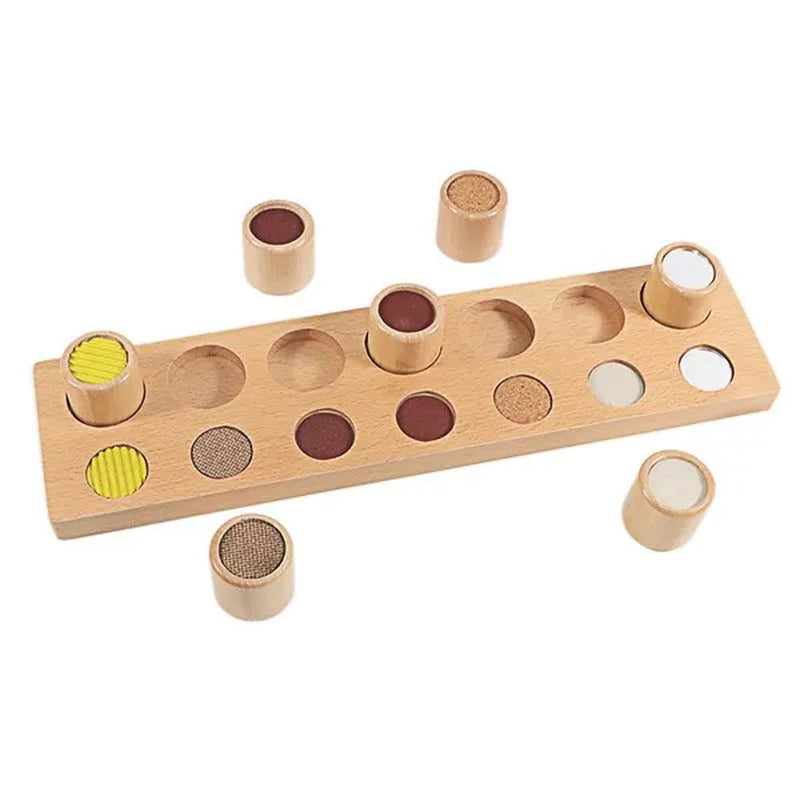 Montessori Sensory Teaching Aids Wooden Touch Board Children'S Early Education Education Children'S Tactile Training Toys