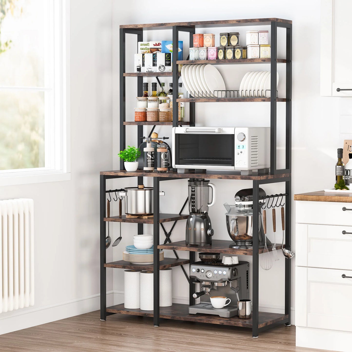 Kitchen Baker'S Rack, 10-Tier Kitchen Utility Storage Shelf